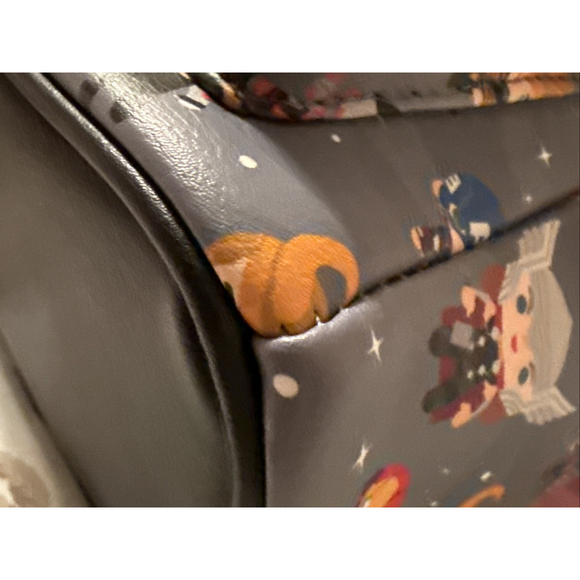 Loungefly Marvel Gray Chibi Avengers Mini Backpack - Picture 7 of 7